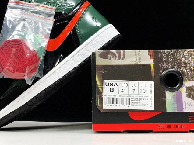 Chep Onekick Orange-Fir High SoleFly Jordan OG Air 1 Team AV3905-038 Black x Retro 0708